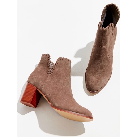 Urban Outfitters Shoes - Urban outfitters whip stitch suede ankle boot